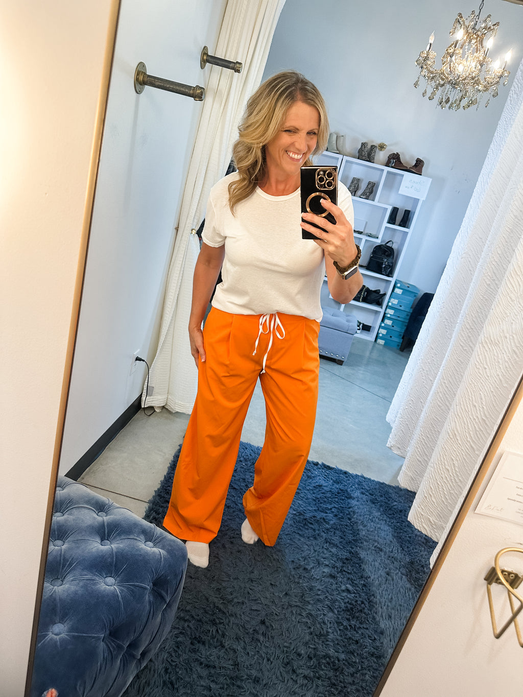 The Wick - Contrast Waist Pants